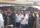 চাঁপাইনবাবগঞ্জে নিউমার্কেট এলাকায় ফুটপাত উচ্ছেদ অভিযান