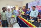 বদলগাছীতে ক্ষুদ্র ও প্রান্তিক কৃষকদের মাঝে বীজ ও সার বিতরণ