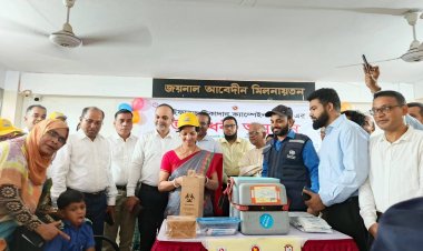 হবিগঞ্জে টিসিভি টিকাদান ক্যাম্পেইনের আনুষ্ঠানিক উদ্বোধন