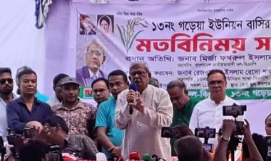 পার্লামেন্ট একটু পরিবর্তন হচ্ছে-দুটা ভাগ থাকবে: মির্জা ফখরুল