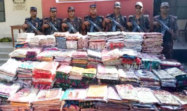 ব্রাহ্মণবাড়িয়া সীমান্তে ভারতীয় পণ্য জব্দ