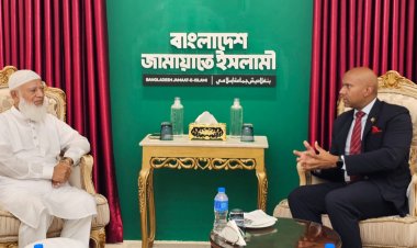 জামায়াত আমিরের সঙ্গে ঢাকার কানাডিয়ান হাইকমিশনারের সাক্ষাৎ