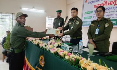 শান্তিপূর্ণ নির্বাচন নিশ্চিতে প্রস্তুত আনসার বাহিনী-জেলা কমান্ড্যান্ট