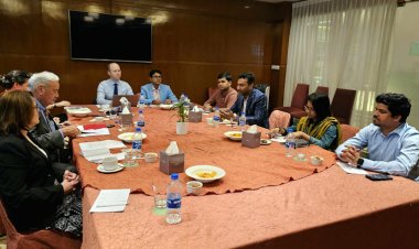যুক্তরাষ্ট্রের আইআরআই প্রতিনিধি দলের সঙ্গে এনসিপির বৈঠক