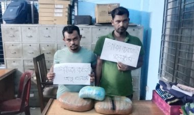 হাতিরঝিলে গাঁজাসহ দুইজন গ্রেফতার