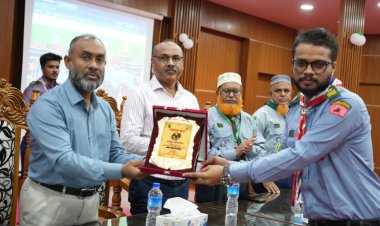 স্কাউটিং মানুষকে করে আত্মনির্ভর ও মানবিক-পবিপ্রবি উপাচার্য রফিকুল ইসলাম