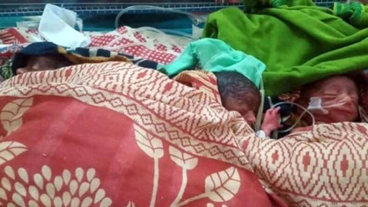 রামেক হাসপাতালে প্রসূতির একসঙ্গে পাঁচ সন্তান জন্ম