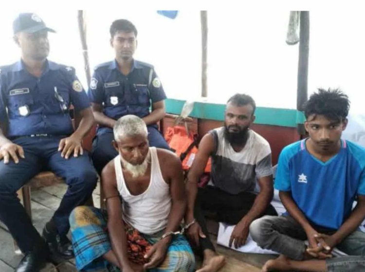 মা ইলিশ সংরক্ষণ অভিযান দুমকিতে দুই জেলের কারাদণ্ড
