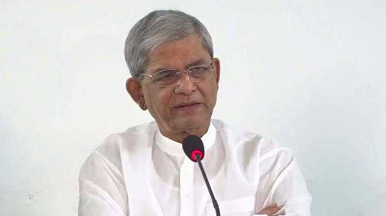 গণতান্ত্রিক মূল্যবোধ প্রতিষ্ঠাই আমাদের মূল লক্ষ্য-মির্জা ফখরুল