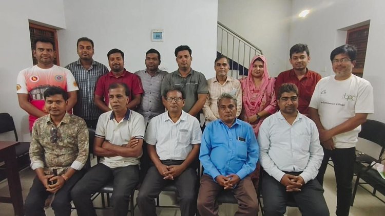 শিবগঞ্জ সাংবাদিক ফাউন্ডেশনের সভাপতি আহসান হাবিব ও সাধারণ সম্পাদক তারেক রহমান