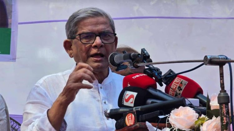 আসুন পিআর বাদ দিয়ে সবাই একত্রিত হয়ে নির্বাচন করি-মির্জা ফখরুল