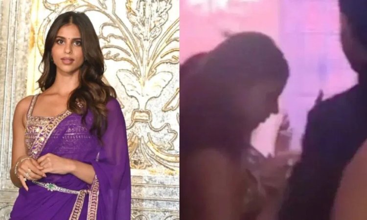 রাত পার্টিতে ফের ঘনিষ্ঠ সুহানা-অগস্ত্য
