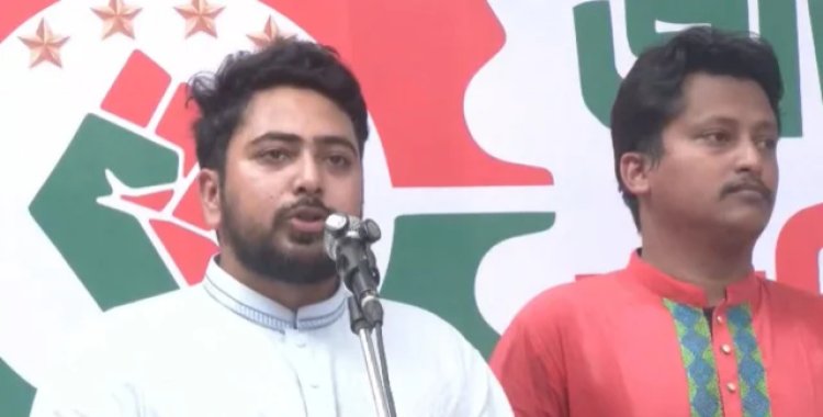 জাতীয় ঐকমত্যের নামে জনগণের সঙ্গে প্রতারণা করা হচ্ছে-নাহিদ