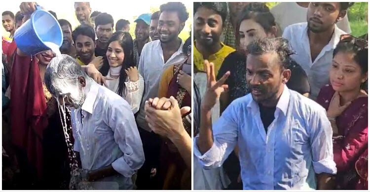 দুধ দিয়ে গোসল করে রিয়া মনিকে তালাক দিলেন হিরো আলম!