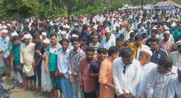 ওমানে সড়ক দুর্ঘটনায় নিহত ৮ প্রবাসীর দাফন সম্পন্ন