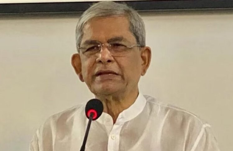 কিছু দল নির্বাচন পেছানোর চেষ্টা করছে-মির্জা ফখরুল