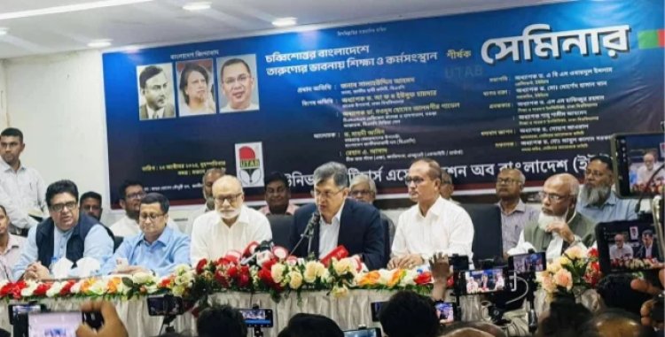 একটি দল জুলাই সনদে স্বাক্ষর করার সুযোগ খুঁজছে-সালাহউদ্দিন