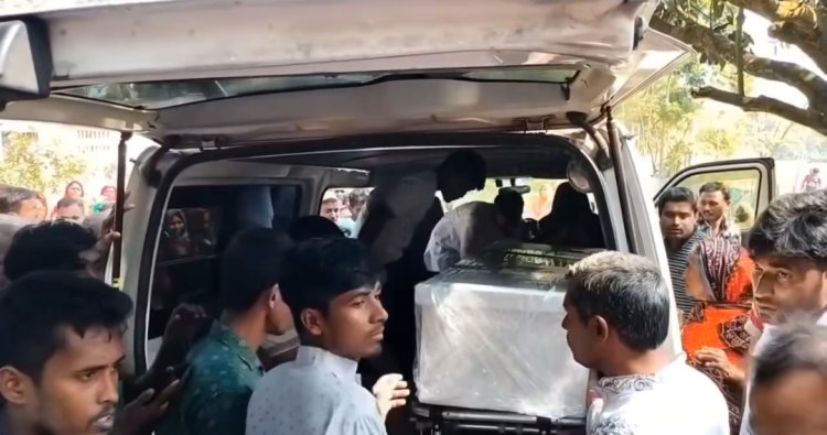 রেমিট্যান্স যোদ্ধা স্বপন আলী লাশ হয়ে ফিরলেন বাড়িতে