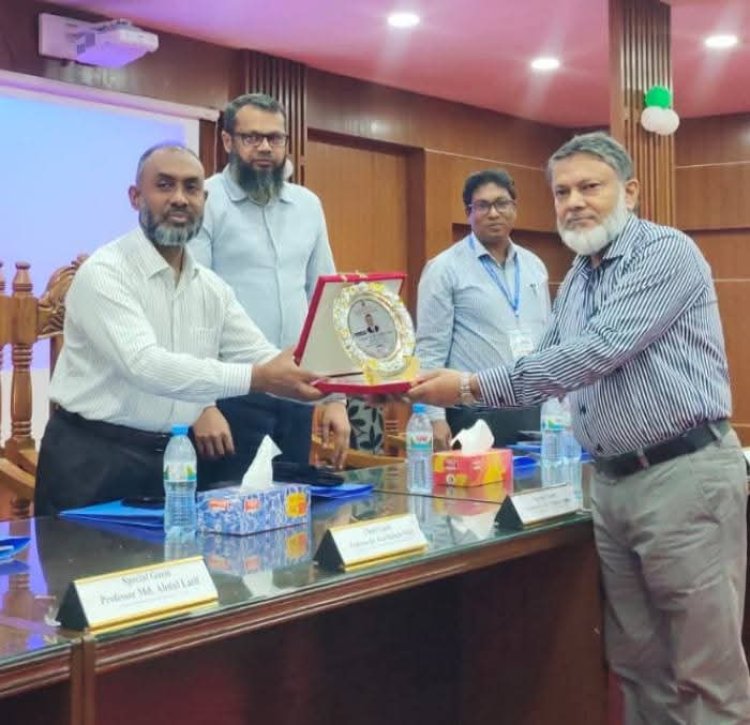 জ্ঞানের আলোয় আলোকিত হলো পবিপ্রবির ভেট কনফারেন্স