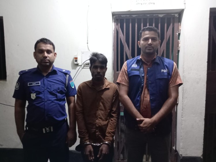 নবীগঞ্জে গাঁজাসহ এক যুবক আটক