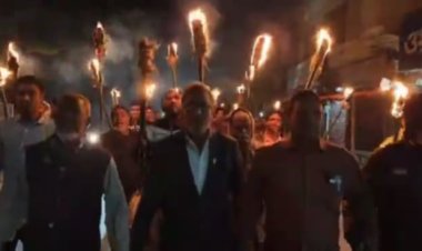 নওগাঁ-১ আসনে মনোনয়ন পরিবর্তনের দাবিতে মশাল মিছিল 