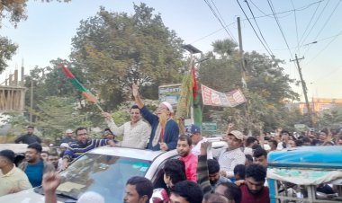 কুমিল্লা -৫ আসনে বিএনপির প্রার্থী হাজী জসিম উদ্দিনের পথসভা ও গণমিছিল 