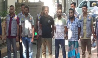 ঢাকায় বিদেশি পিস্তল,গুলি ও মাদকসহ তিনজন গ্রেফতার