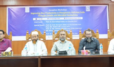 পবিপ্রবিতে ফসফরাস-ঘাটতিযুক্ত মাটিতে ধানের উৎপাদনশীলতা বাড়াতে ওয়ার্কশপ