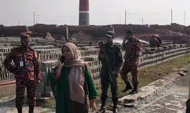 দুমকীতে অবৈধ ইটভাটা গুঁড়িয়ে দিল প্রশাসন