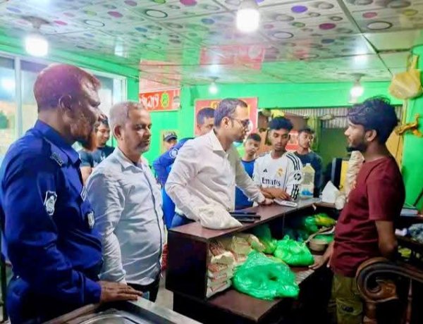 ‎নবীগঞ্জে দুই রেস্টুরেন্টকে জরিমানা