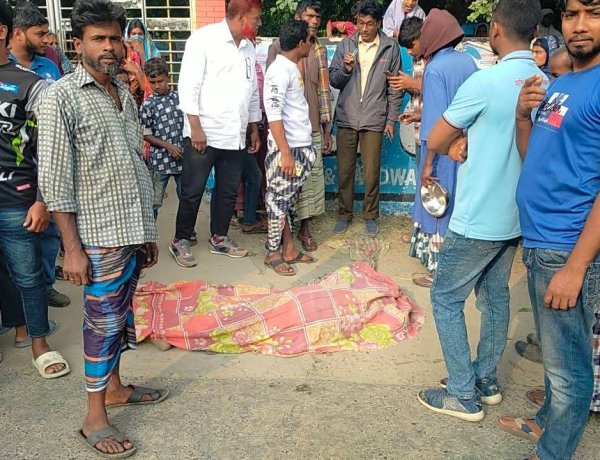 চাঁপাইনবাবগঞ্জে সড়ক দুর্ঘটনায় সাইকেল আরোহী নিহত