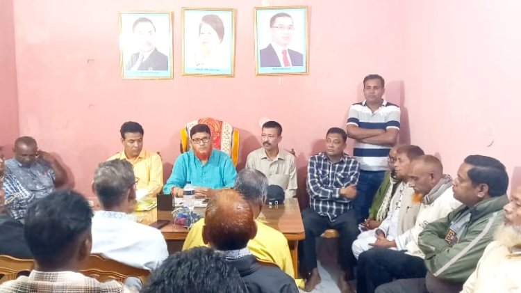 বিএনপির হাতকে শক্তিশালী করতে গোমস্তাপুরে বিএনপির আলোচনা সভা
