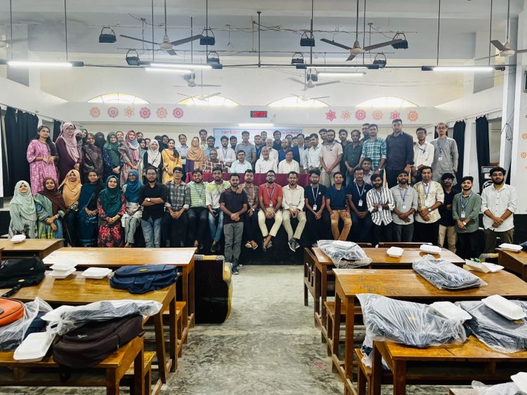 পবিপ্রবিতে ইন্ট্রানশীপ ওরিয়েন্টেশন ও সার্জিক্যাল কিট বক্স বিতরণ