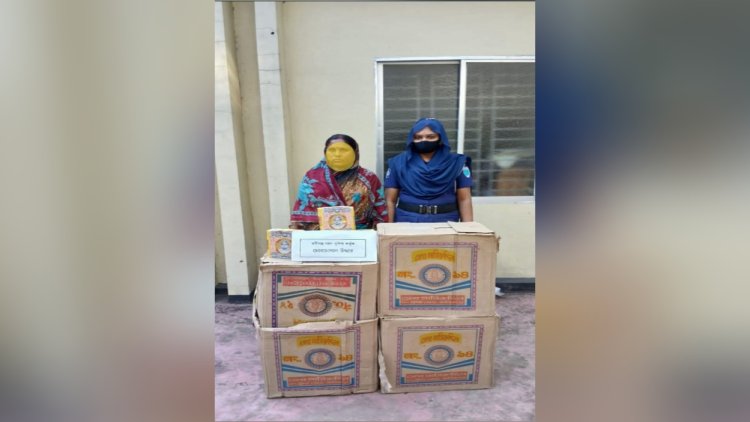 ‎নবীগঞ্জে বিশেষ অভিযানে ৩৫ হাজার ভারতীয় বিড়িসহ নারী আটক