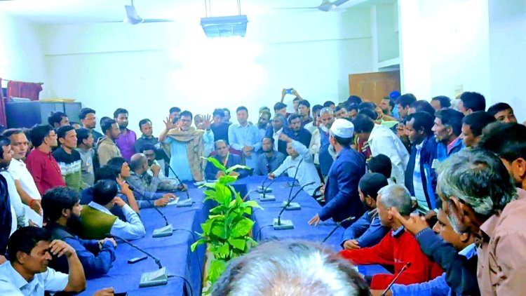 পলাশবাড়ীতে কেন্দ্রীয় মহাশ্মশান নিয়ে দ্বন্দ্বের অবসান-সর্বসম্মতিতে নতুন পরিচালনা কমিটি গঠন