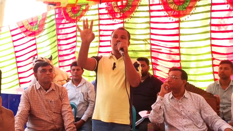 পলাশবাড়ীর কেন্দ্রীয় মহাশ্মশানের নতুন কমিটির অভিষেক 