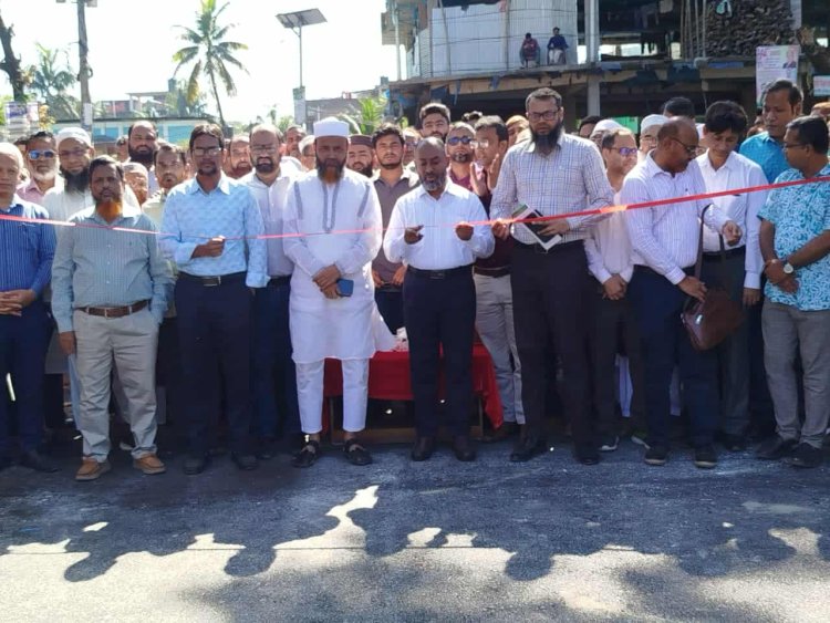 পবিপ্রবিতে সংস্কার ও আধুনিকীকরণকৃত মেইন গেটের উদ্বোধন