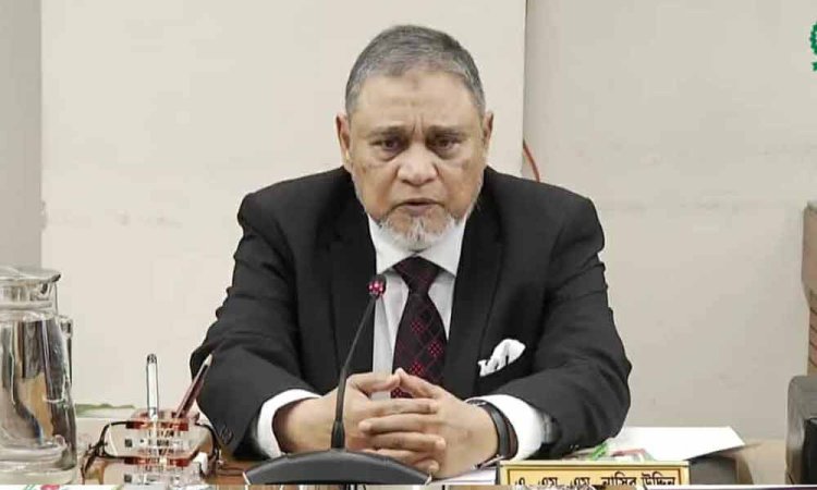 নির্বাচন সফলে আইন-শৃঙ্খলা বাহিনীর চেয়েও দলগুলোর ভূমিকা বড়-সিইসি