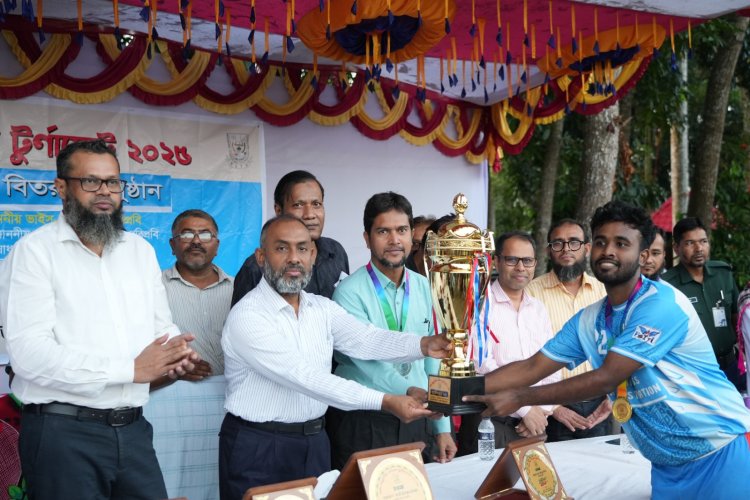 পবিপ্রবিতে আন্তঃঅনুষদীয় ভলিবল টুর্নামেন্টে বিবিএ চ্যাম্পিয়ন