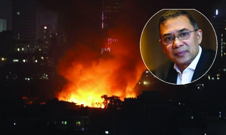 কড়াইল বস্তিতে আগুন-ক্ষতিগ্রস্ত পরিবারদের প্রতি তারেক রহমানের সমবেদনা