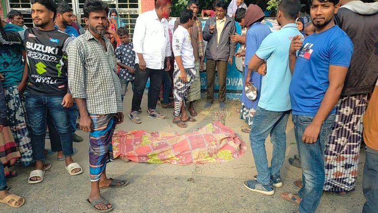 চাঁপাইনবাবগঞ্জে সড়ক দুর্ঘটনায় সাইকেল আরোহী নিহত