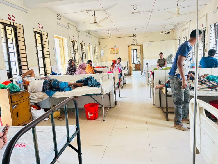 বুড়িচংয়ে ঘরে ঘরে জ্বর-সর্দি-কাশিতে আক্রান্ত শিশুরা