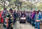 চাঁপাইনবাবগঞ্জ সীমান্তে ভারতীয় নারীকে শেষ বিদায় বাংলাদেশি স্বজনদের