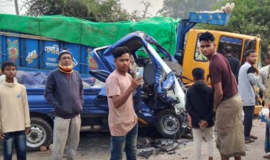 হবিগঞ্জে ট্রাক ও পিকআপ মুখোমুখি সংঘর্ষে নিহত-২