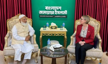 জামায়াত আমিরের সঙ্গে বৃটিশ হাইকমিশনারের বৈঠক