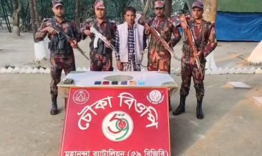 শিবগঞ্জ সীমান্তে ভারতীয় চোরাই মোবাইলসহ একজন আটক