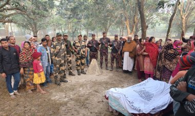 সীমান্তে শেষবারের মতো মায়ের মুখ দেখলো ভারতীয় মেয়ে