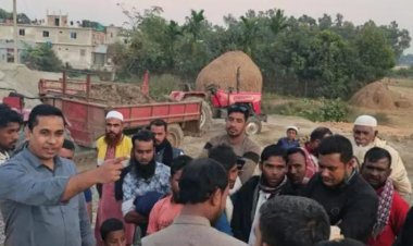 ‎মাধবপুরে অবৈধভাবে মাটি উত্তোলনের দায়ে জরিমানা