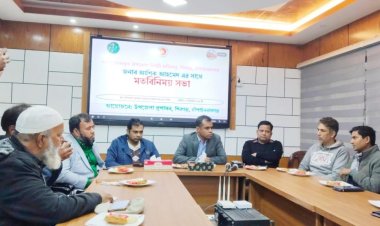 শিবগঞ্জে নবাগত ইউএনও সাংবাদিকদের সঙ্গে মতবিনিময় সভা