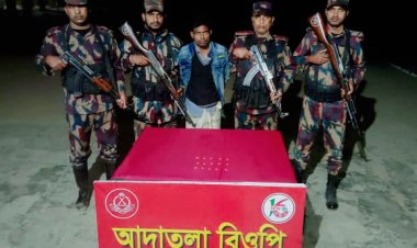 সাপাহার সীমান্তে ভারতীয় ট্যাপেন্টাডল ট্যাবলেটসহ যুবক আটক